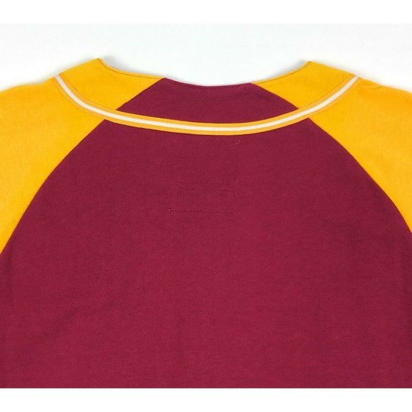 Cleveland Cavaliers Starter NBA Mens 2XL Button Front Sewn Baseball Jersey Shirt - Picture 10 of 10